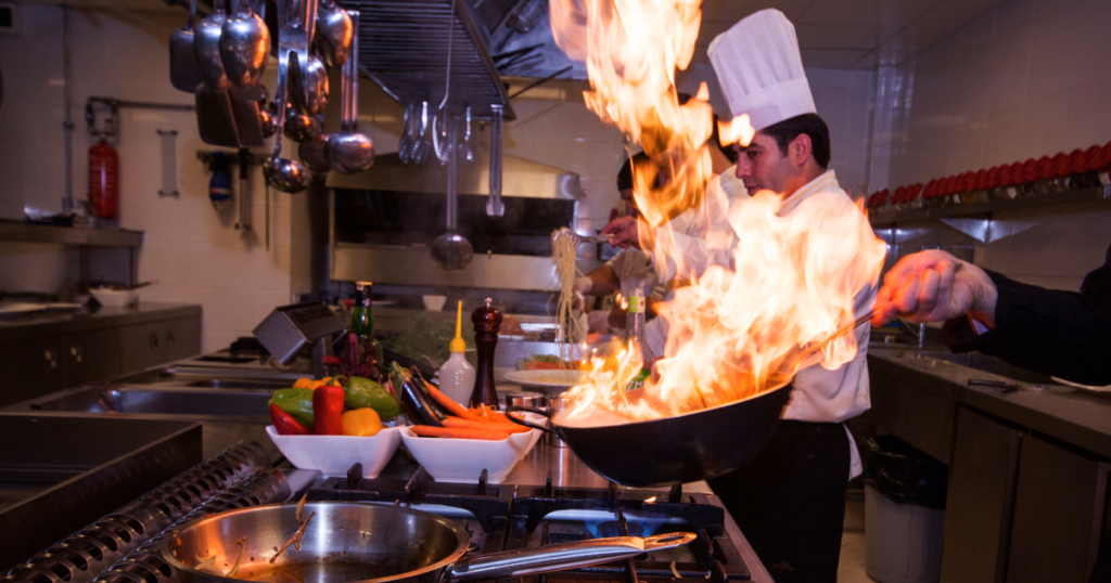 cooking equipment cleaning prevents fire hazards